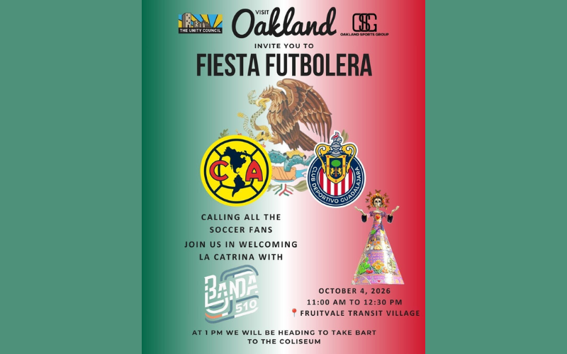 Fiesta Futbolera: América vs. Chivas Pre-Game Rally in Oakland
