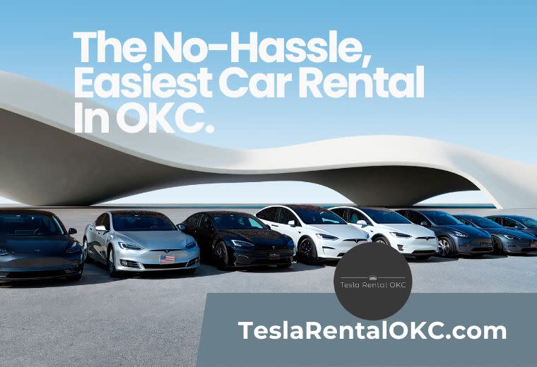 Tesla Rental OKC Oklahoma City, OK
