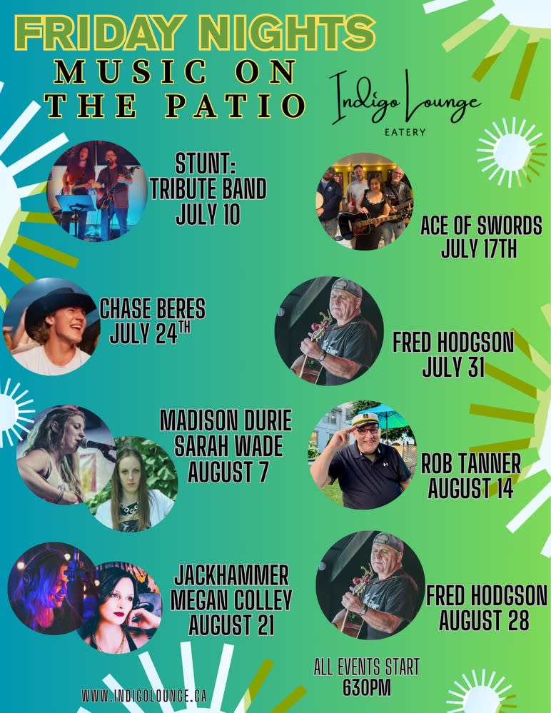 Friday Nights Music on the Patio!