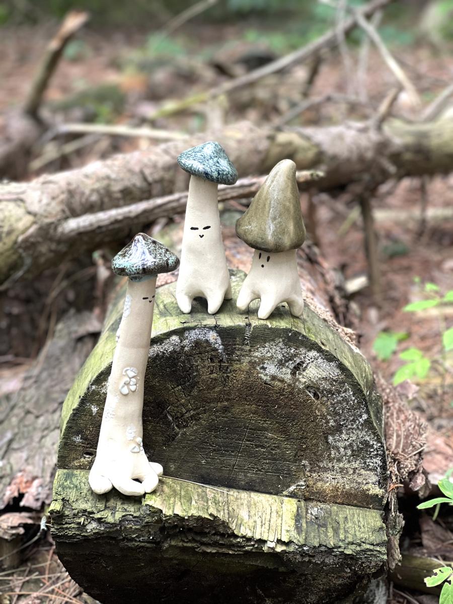Clay Shroomie Dudes