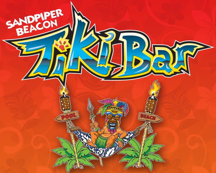 The Tiki Bar at the Sandpiper Beacon Beach Resort