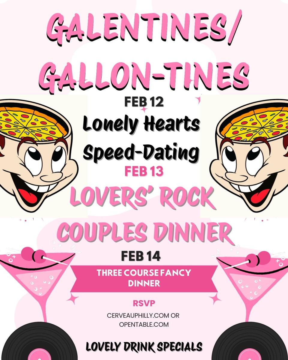 Galentine’s & Lonely Hearts Weekend: Prix Fixe Menu & Drinks Specials - News Directory 3