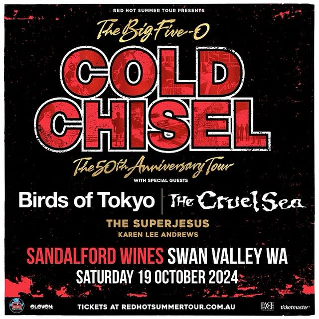 Cold Chisel Destination Perth
