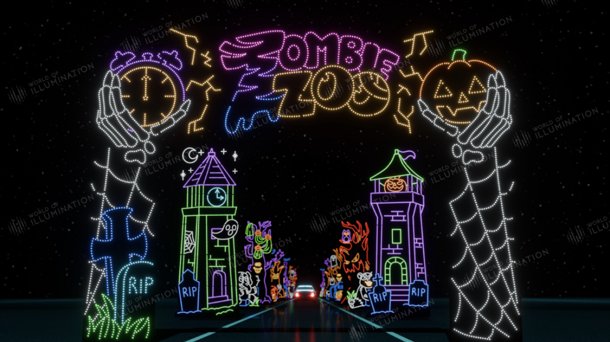 World of Illumination: Zombie Zoo Halloween Experience