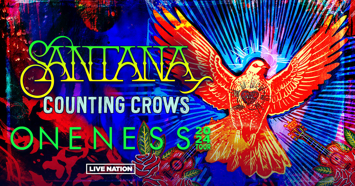 Santana and Counting Crows Oneness Tour 2024 Phoenix AZ, 85004