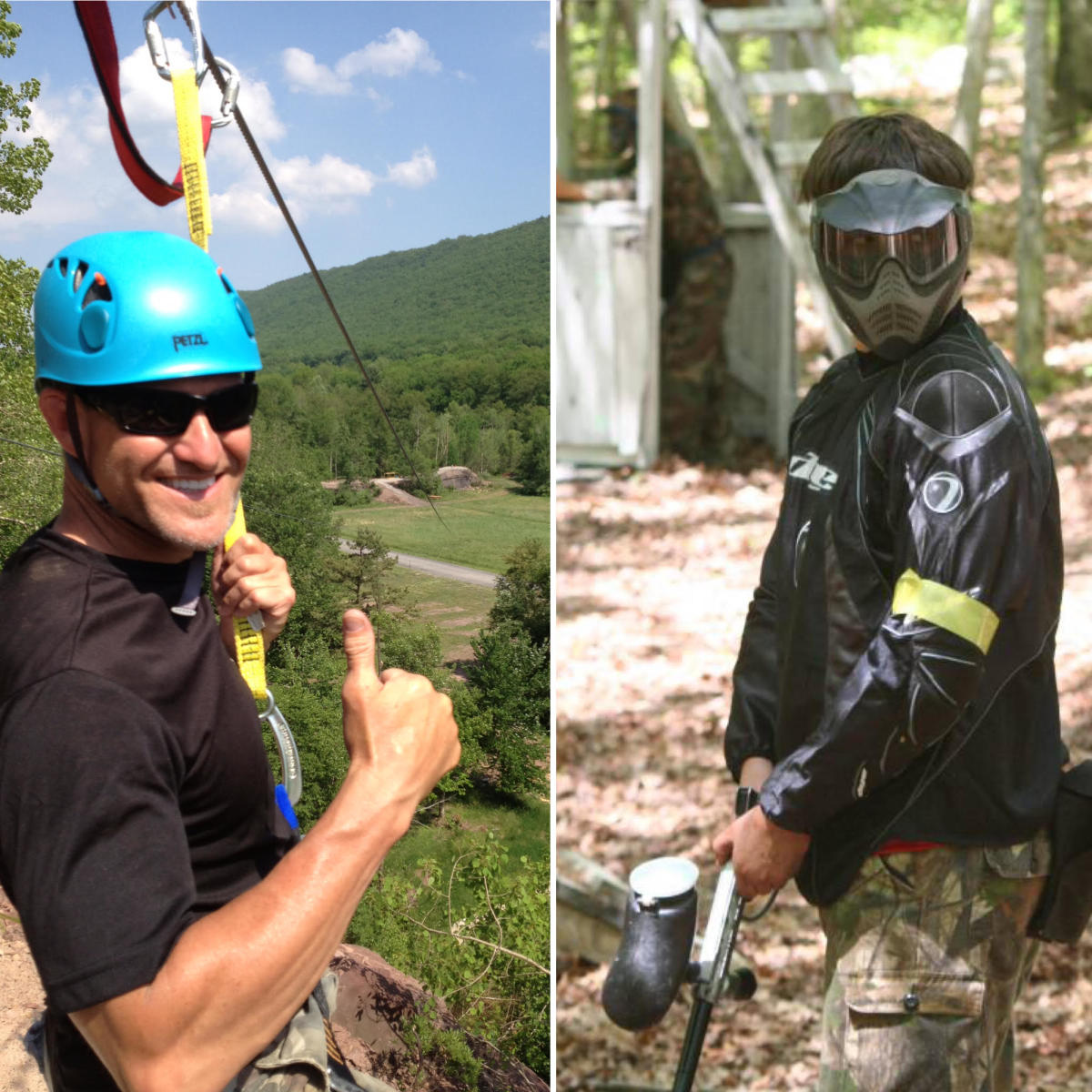 HalfPrice Paintball and Zip Line Pocono Mountain Paintball