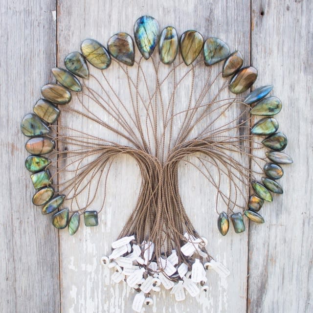 Tula blue shop necklace