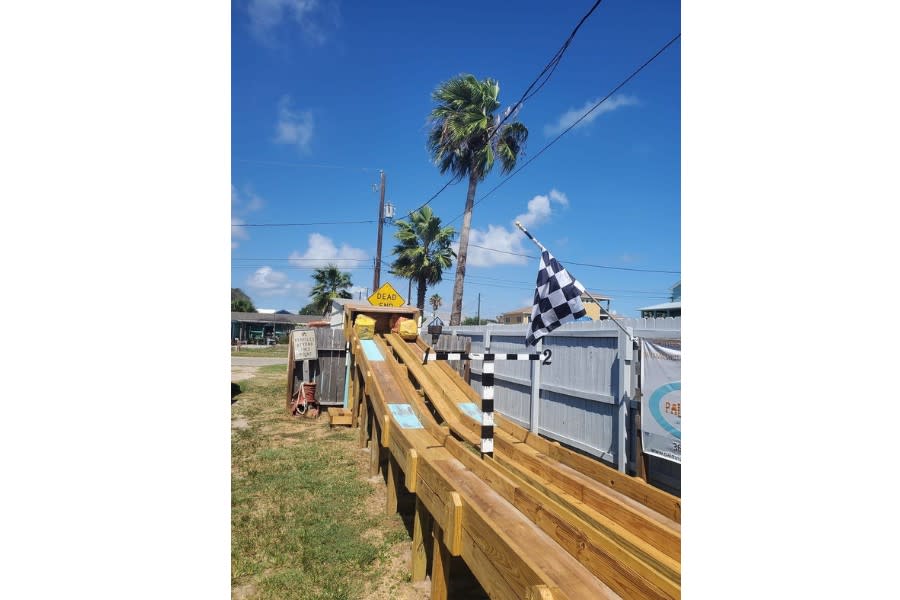 Belt Sander Races The Gaff