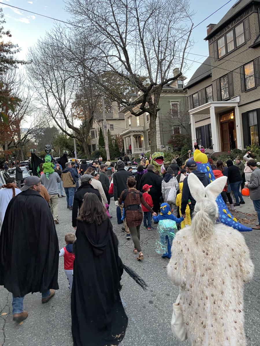 Brown Street Park Halloween Party and Parade