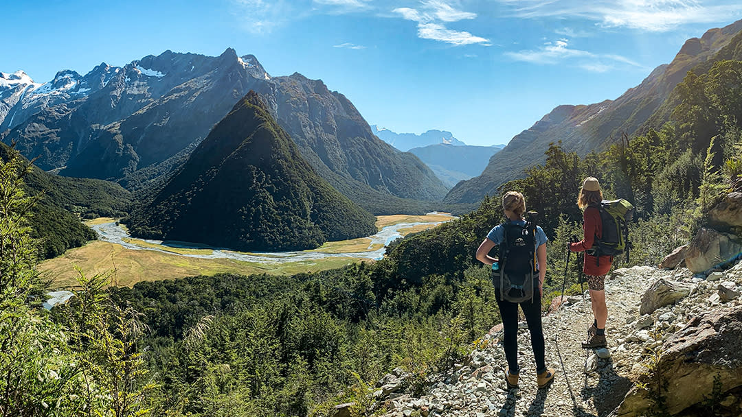 Routeburn track tour hotsell
