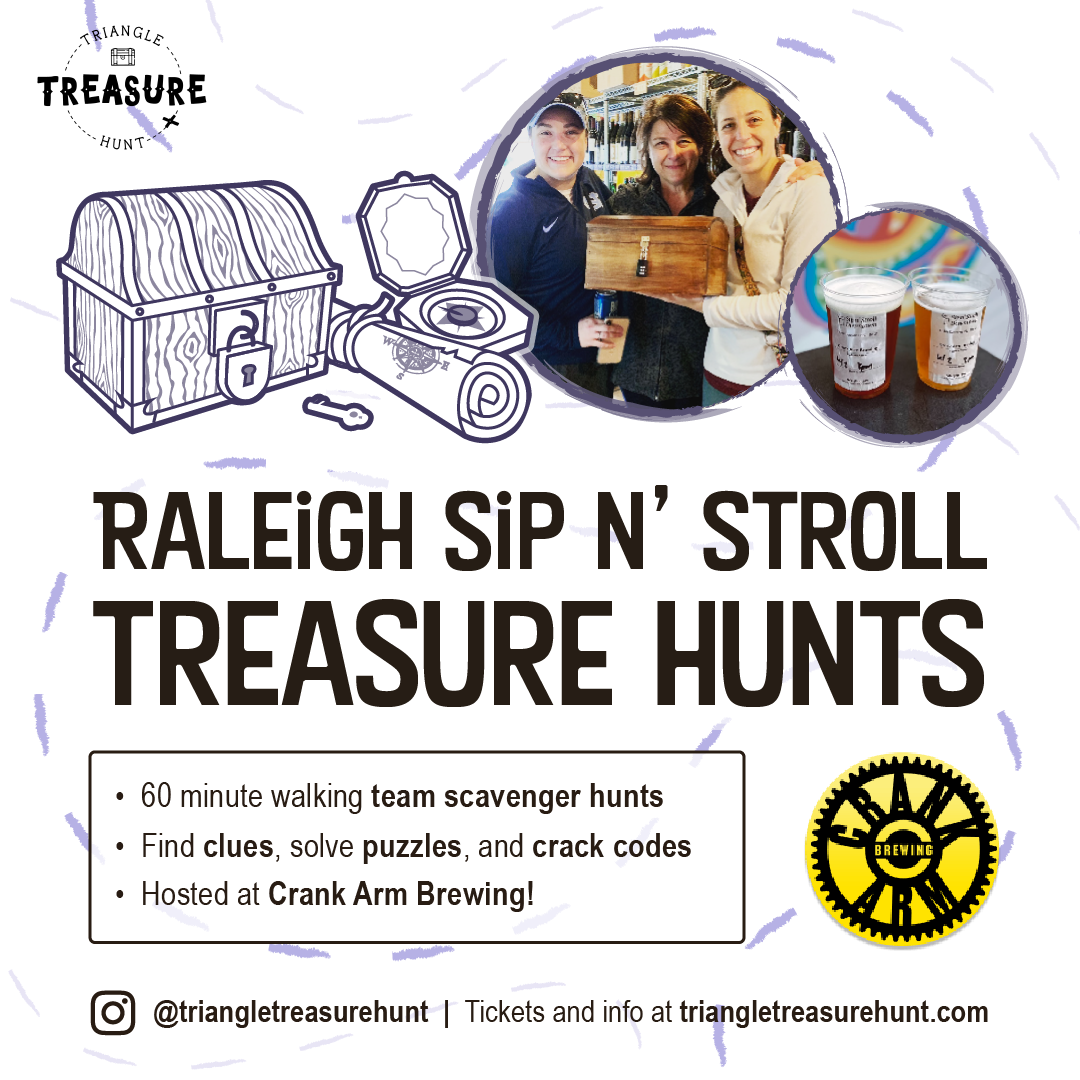 Downtown Raleigh Treasure Hunt Walking Team Scavenger Hunt Raleigh