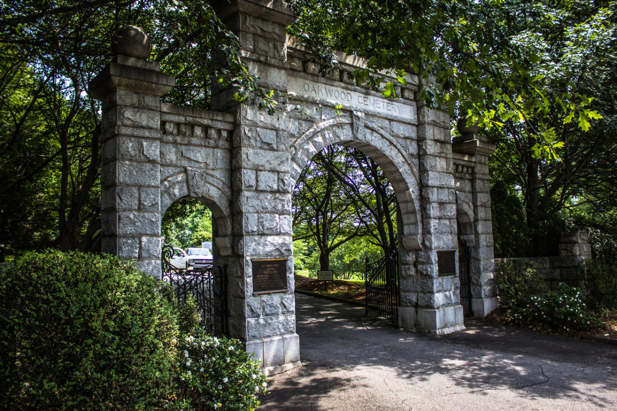 Historic Oakwood Cemetery Raleigh, NC 27601