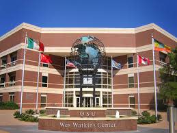 Wes Watkins Center conference and event facility on the OSU campus in Stillwater, Oklahoma