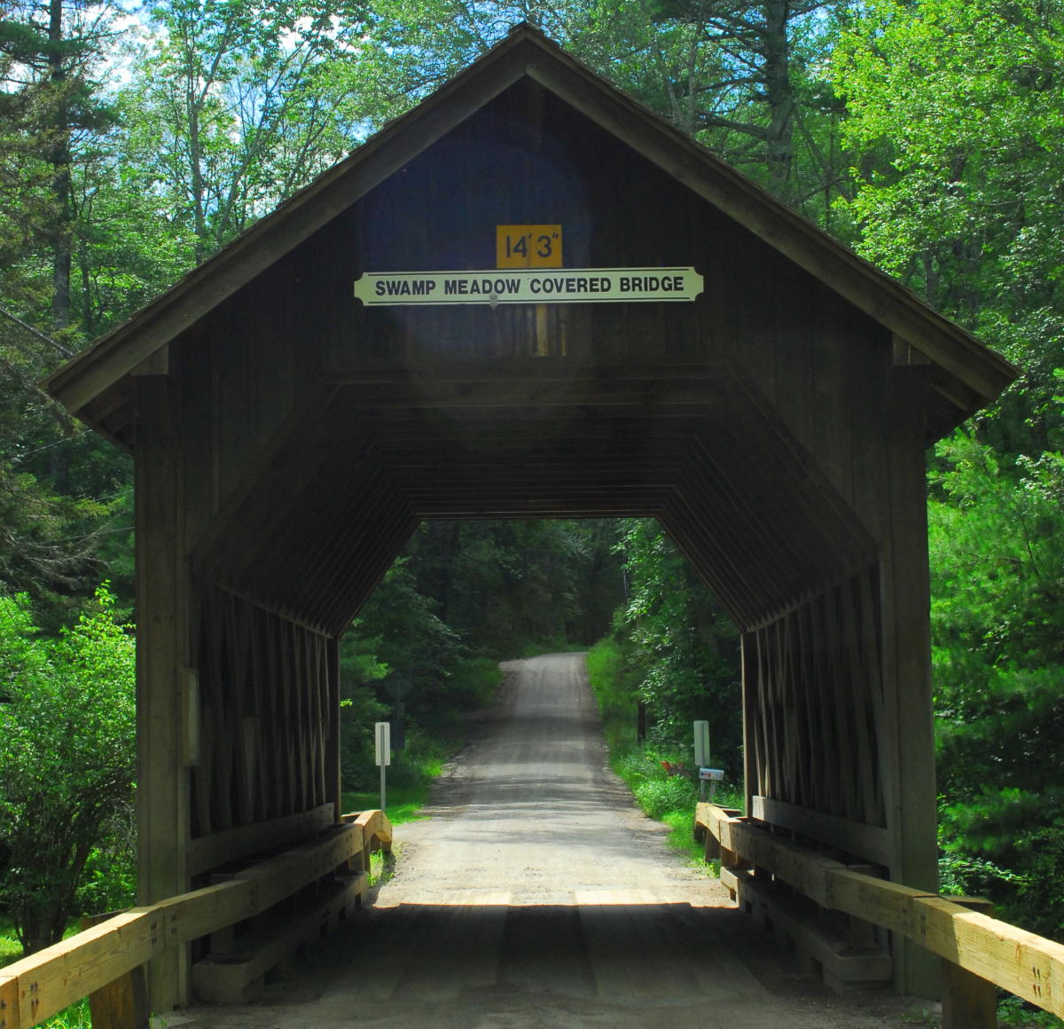 Swamp Meadow Covered Bridge Foster, RI 02825