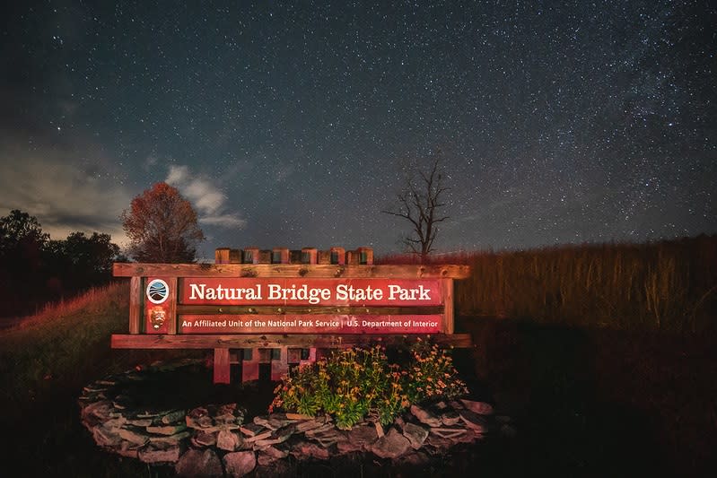 Dark Sky Night Natural Bridge State Park: Stargazing for Labor Day