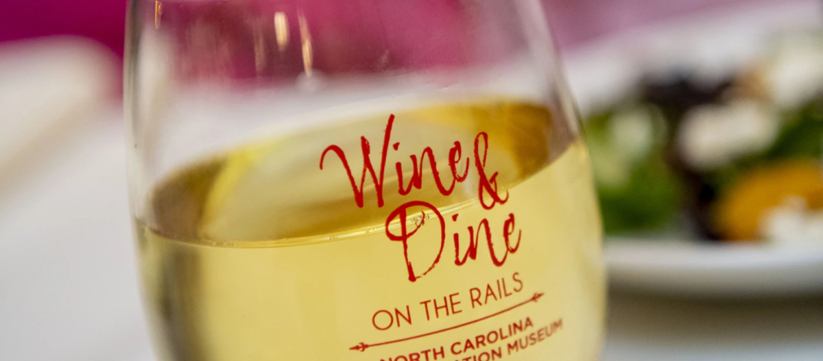 Wine & Dine on the Rails Graphic
