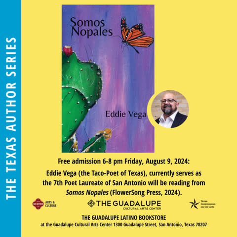 Texas Author Series Featuring Eddie Vega