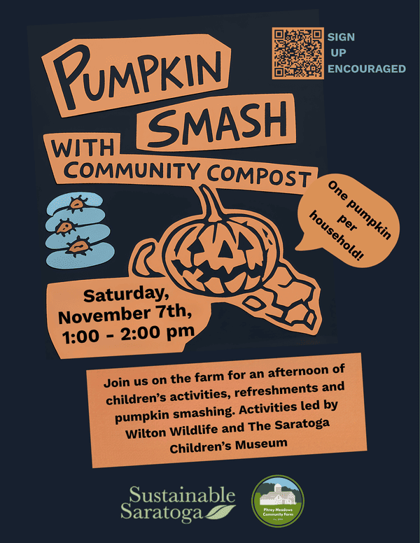 Pumpkin Smash! with Community Compost | Saratoga, NY