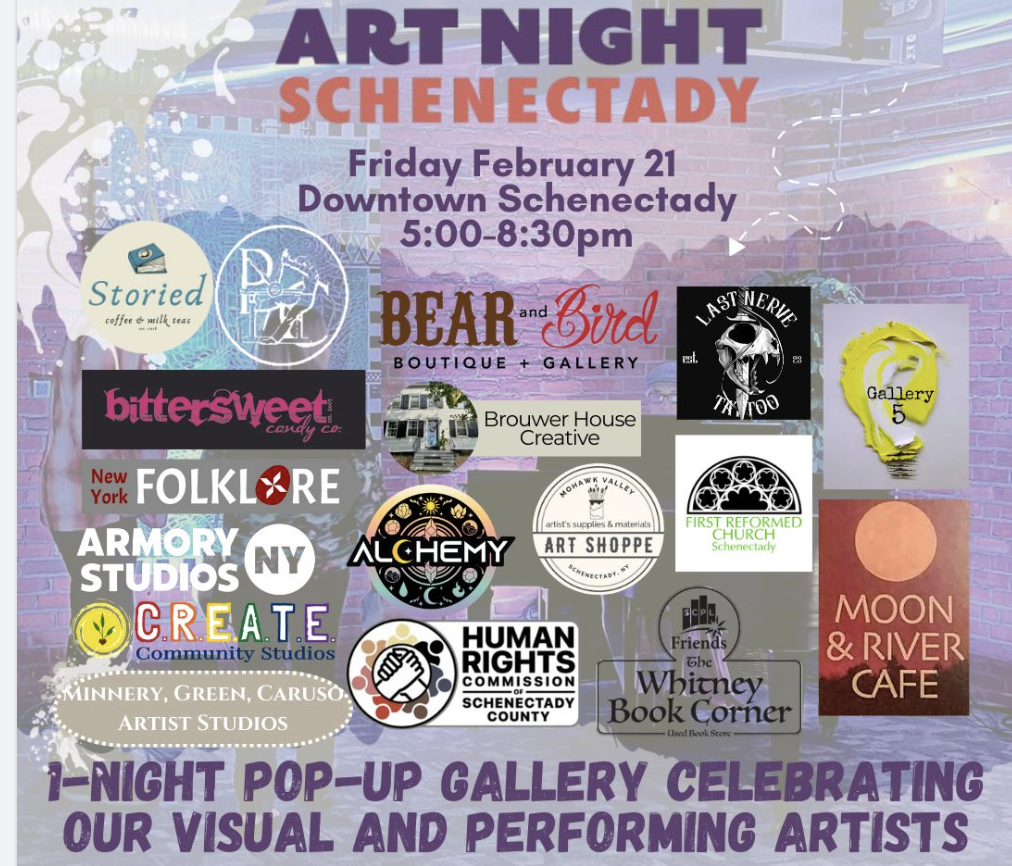 Art Night in Downtown Schenectady
