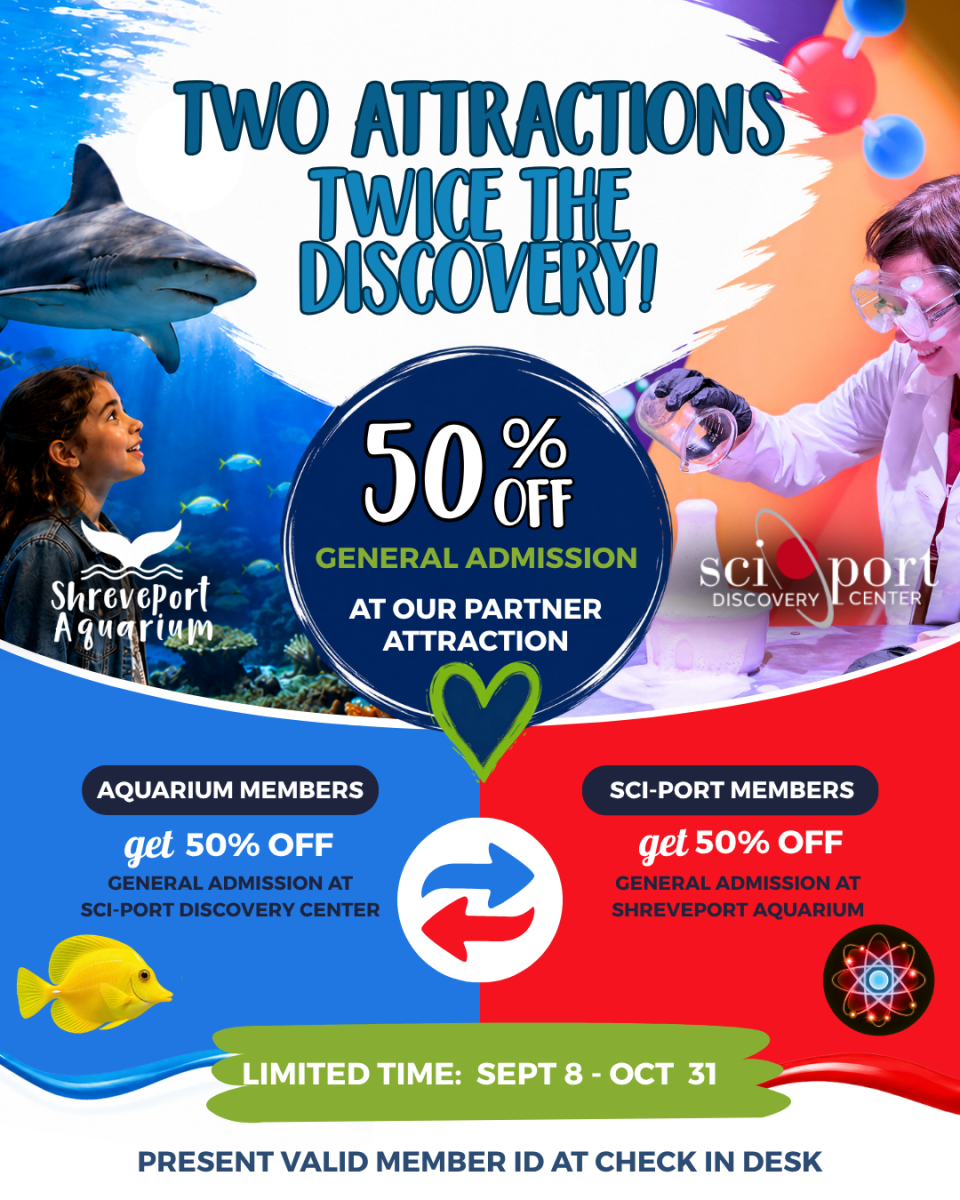 SciPort & Shreveport Aquarium