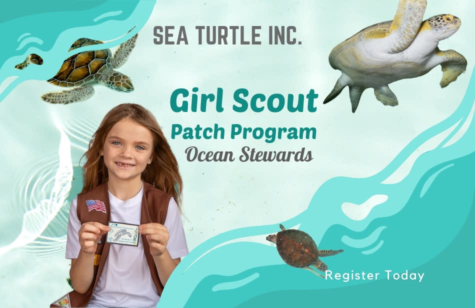 Girl Scout Ocean Stewards Patch Program South Padre Island TX