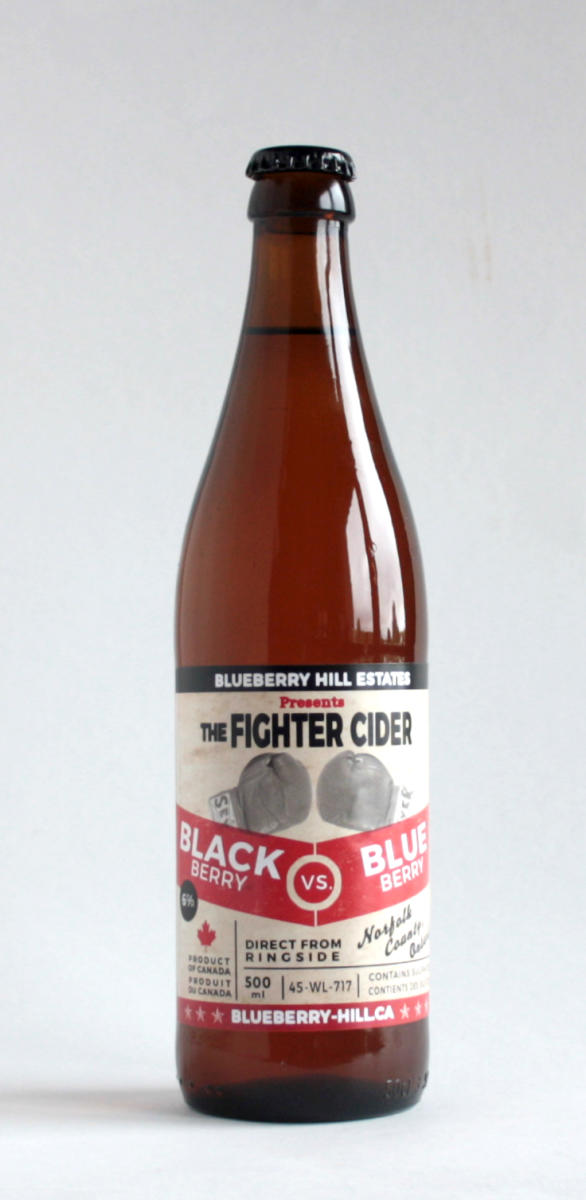 Fighter Cider by Blueberry Hill Estates