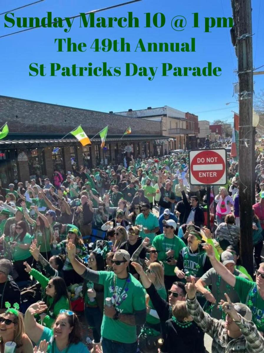 Slidell St. Patrick’s Day Parade Slidell, LA 70458 March 10, 2024