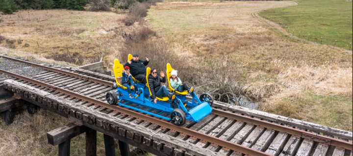 Rail Cycle Mt. Rainier