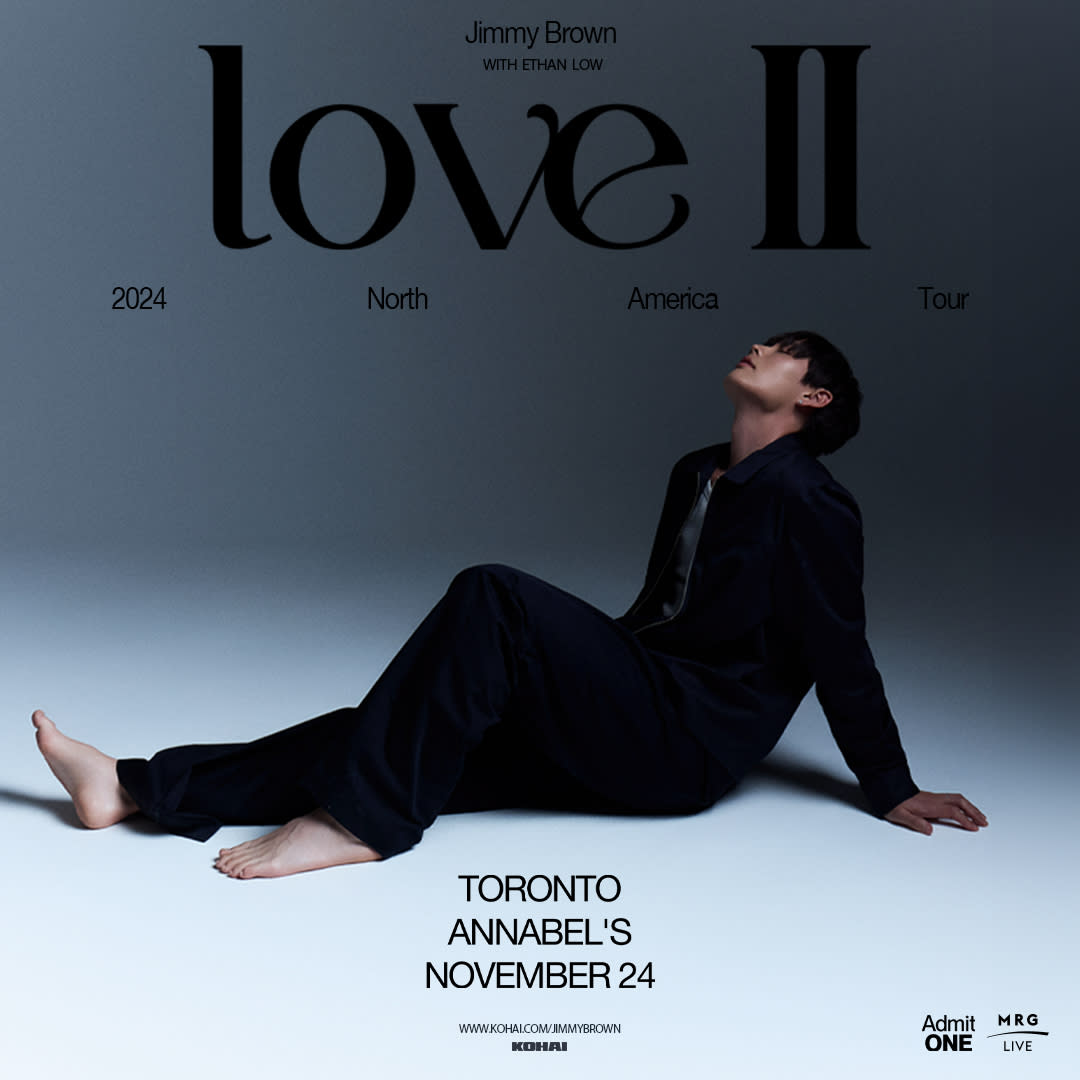 Jimmy Brown love II North America Tour 2024