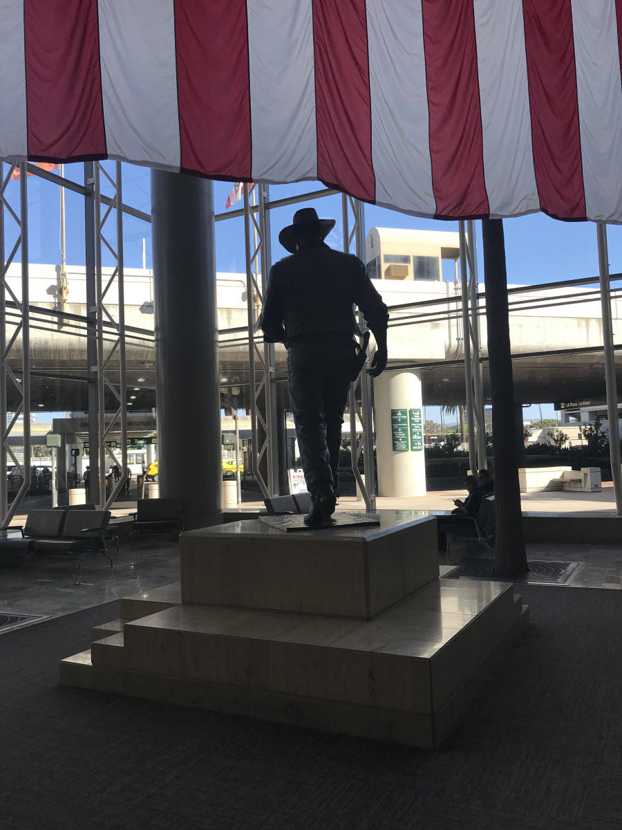 John Wayne Sculpture | Santa Ana, CA
