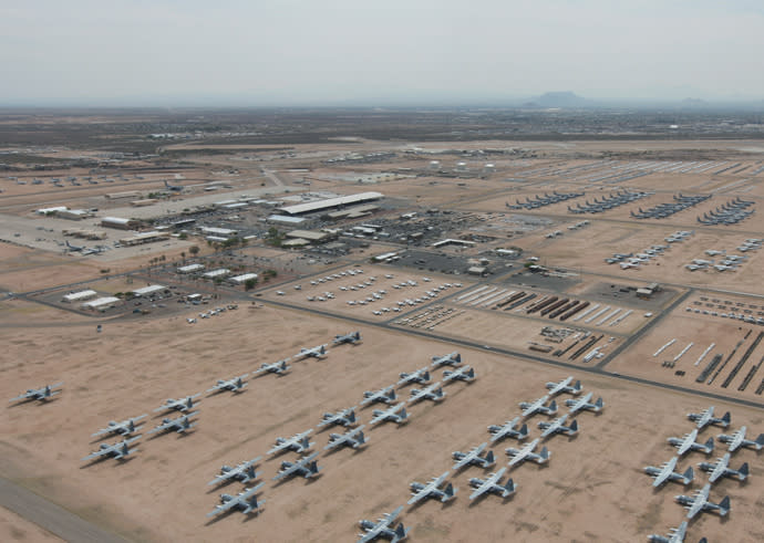 Davis-Monthan Air Force Base "Aircraft Boneyard" | Tucson, AZ 85730