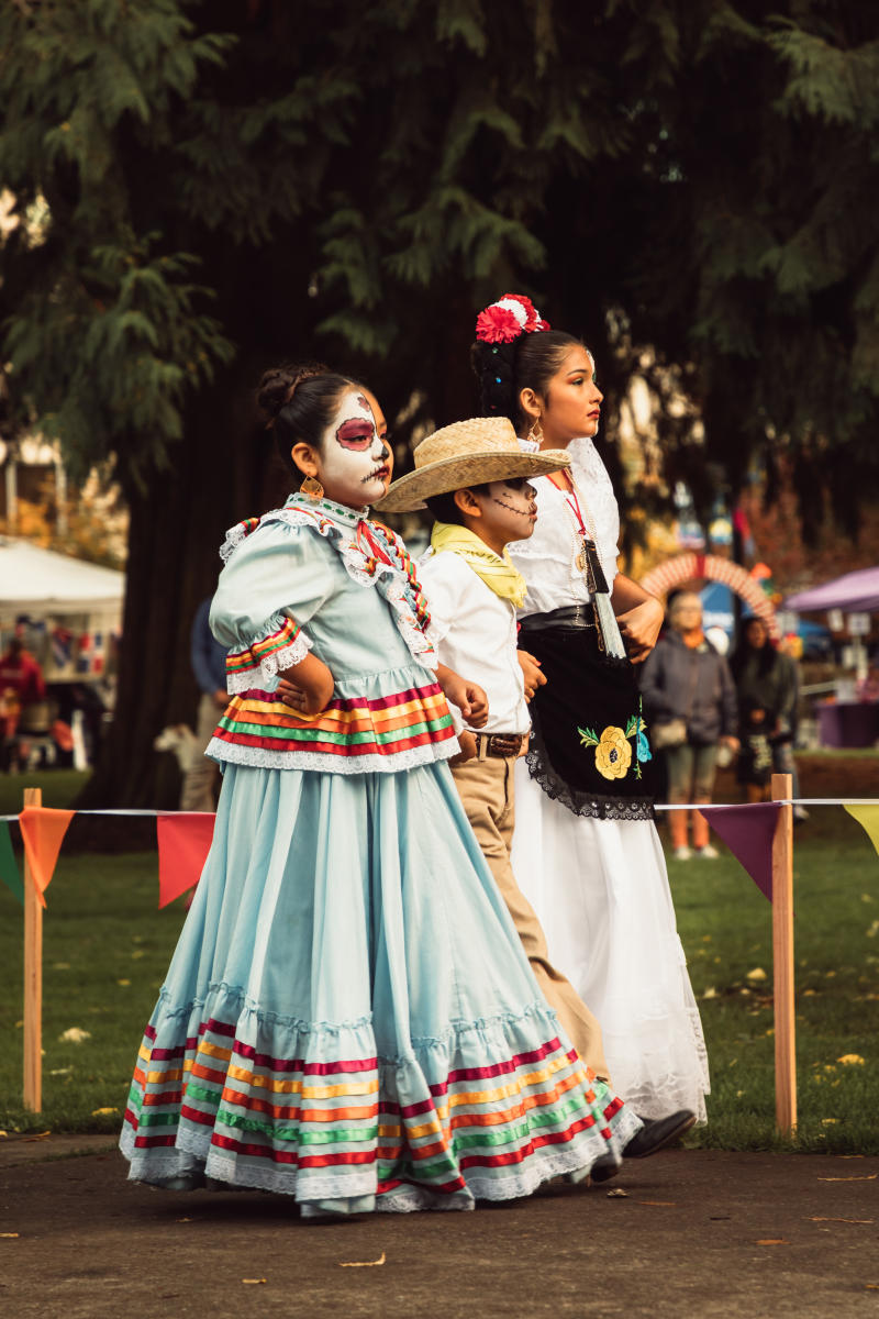 Luminarias Día de Muertos at Esther Short Park, Vancouver, WA