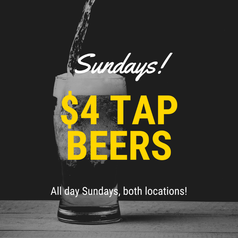 4 Tap Beer Sundays