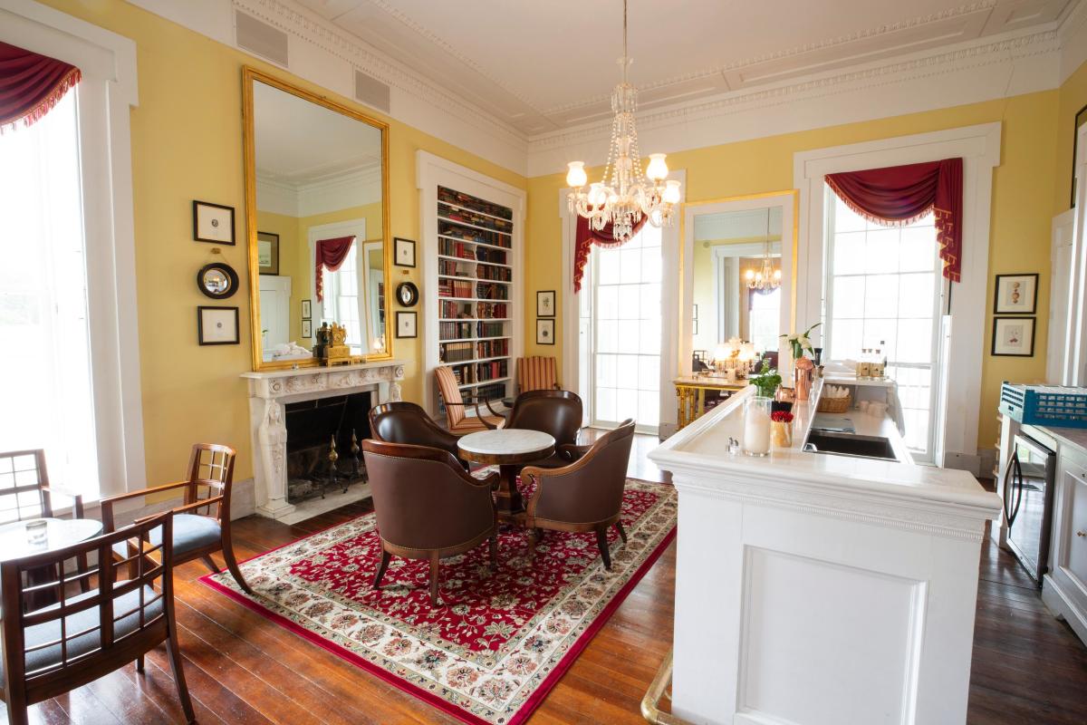 Library Bar And Parlour at Berry Hill