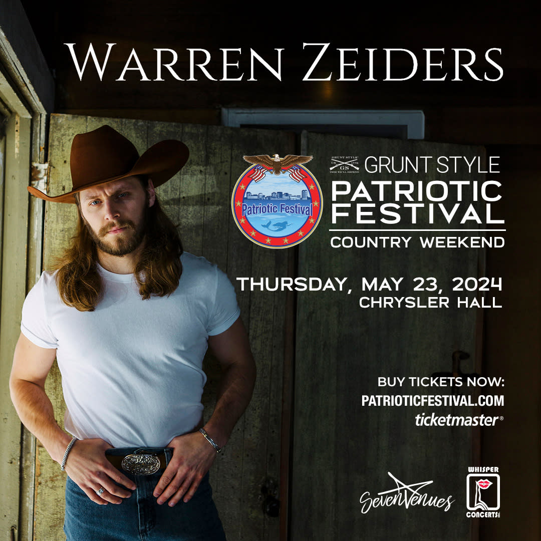 Patriotic Festival presents Warren Zeiders