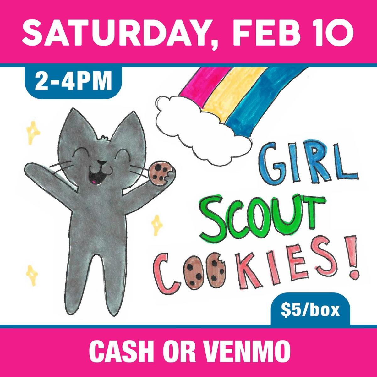 GIRL SCOUT COOKIE SALE Warwick, RI