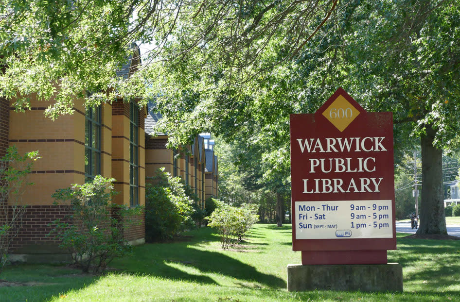 WARWICK PUBLIC LIBRARY CENTRAL LIBRARY Warwick, RI