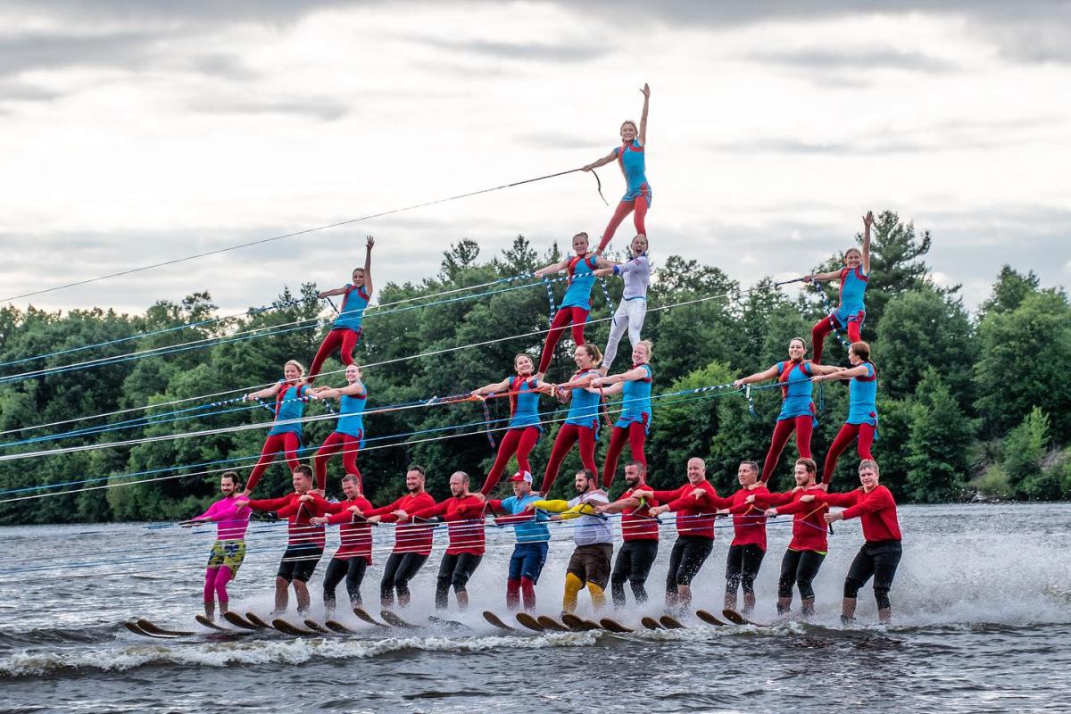 Free Water Ski Show "Skierella" Presented by The Water Walkers