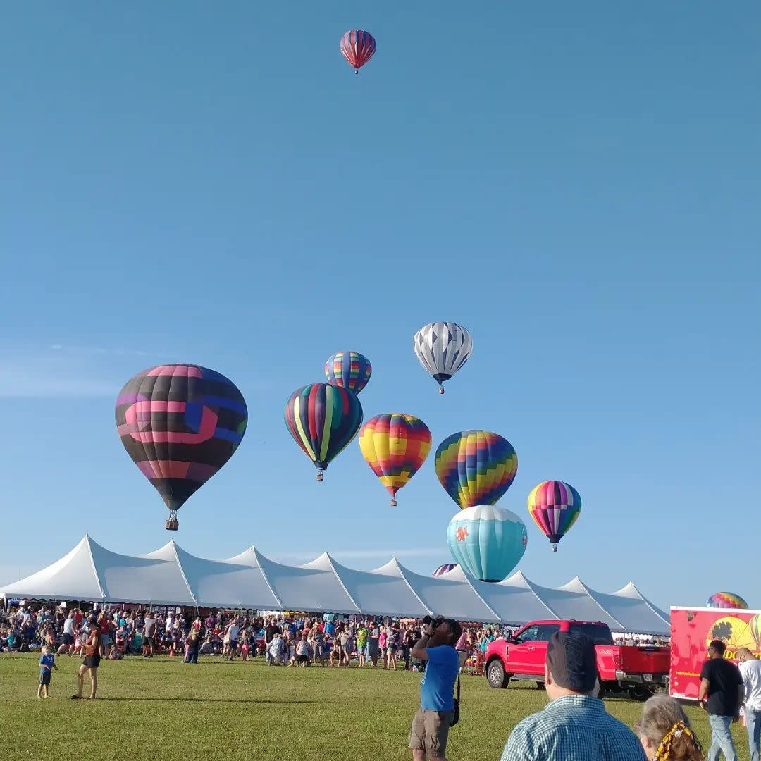 Taste N Glow Balloon Festival Wausau, WI