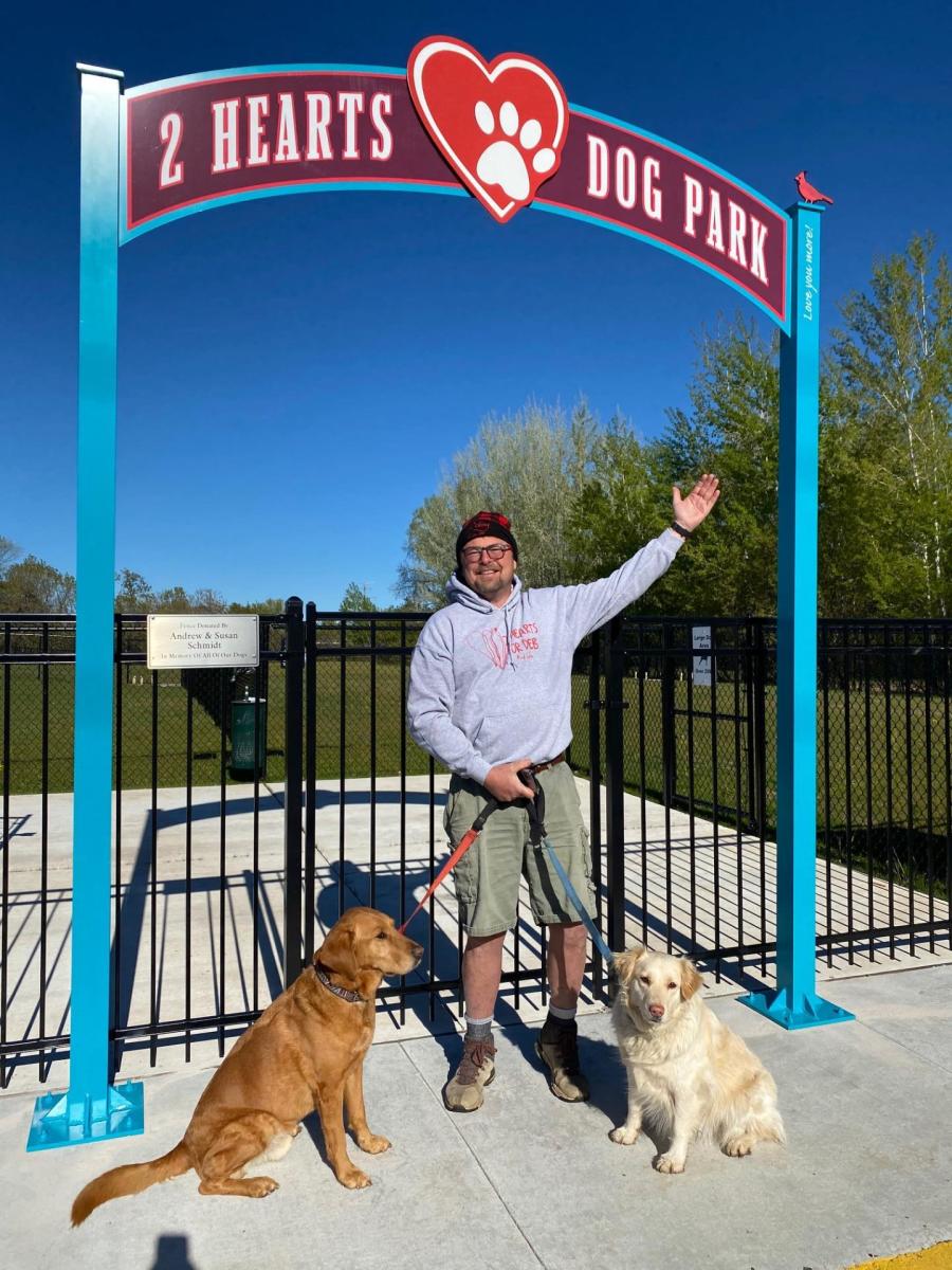 Two Hearts Dog Park Wausau, WI