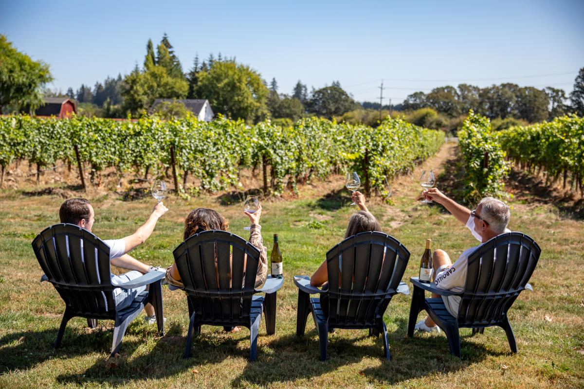 Duck Pond Cellars and Ransom Spirits in Carlton, Oregon