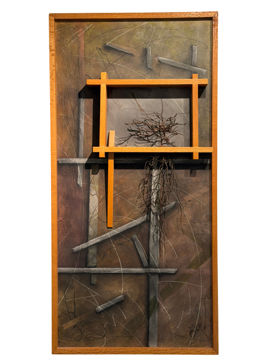 Entwined exhibition art in The Woodlands
