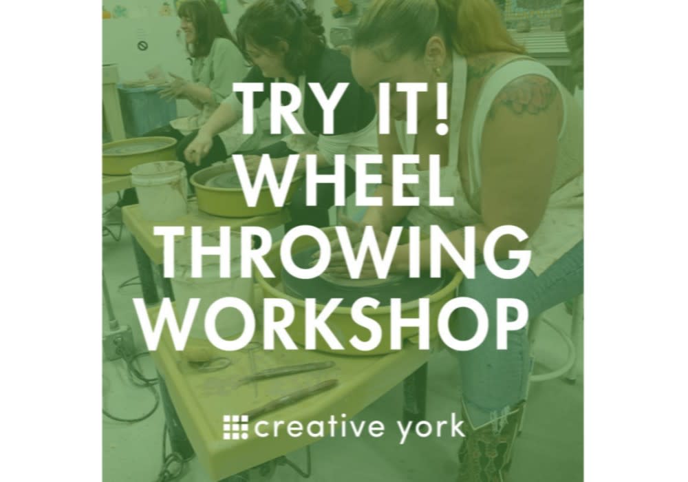 Try It! Wheel Throwing Ceramics Class