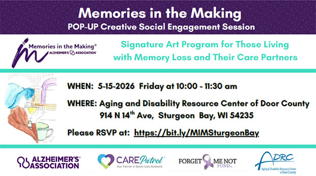 Memories in the Making – a Signature Art Program for Those Living with Memory Loss and Their Care Partners