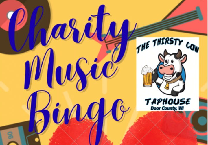 Thirsty Cow Charity Music Bingo