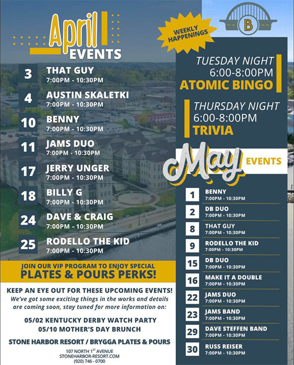 Live Music at Brygga Plates & Pours