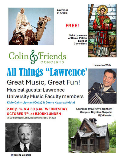 Colin & Friends Concerts