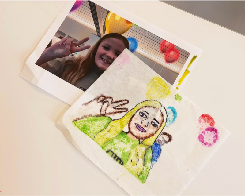 Family Art Day: Reflections and Perspectives inspired by Julia Forrest