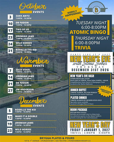 Live Music at Brygga Plates & Pours