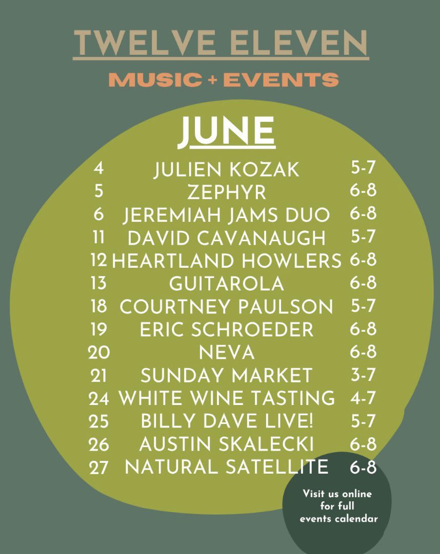 Live Music at Twelve Eleven